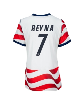 Billige Fotballdrakt Forente stater Giovanni Reyna #7 Replika Hjemmedrakt Dame VM 2026 Kortermet Billige Fotballdrakt Forente stater Giovanni Reyna #7 Replika Hjemmedrakt Dame VM 2026 Kortermet